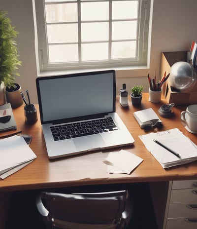 PHOTO OF WORK AND SUCCESS