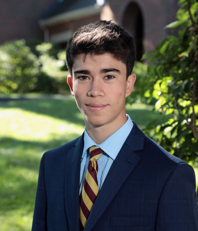 a man in a suit and tie, James Gates school picture