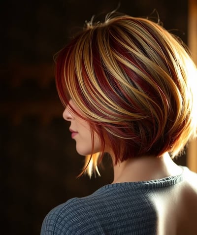 blonde-bob-red-textured-layers