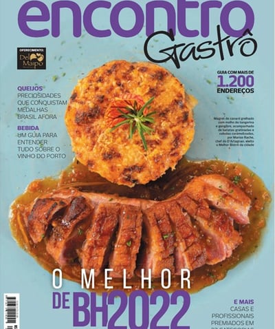 2o Lugar 2022 Revista Encontro Gastrô BH