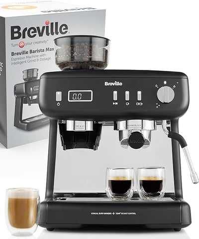 Cafetera breville barista max + plus 2025 cafetera breville