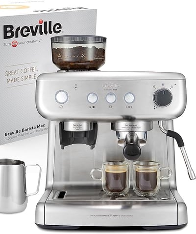 Cafetera breville barista max 2025 cafetera breville