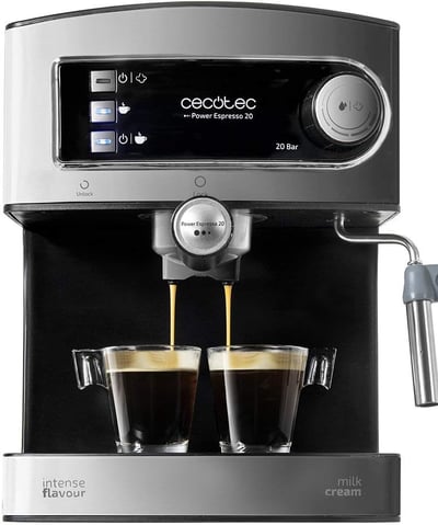 cafetera espresso automática cecotec power espresso 20