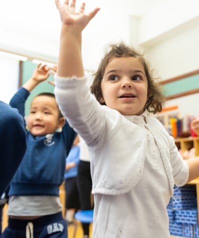 Preschool movement is fun.