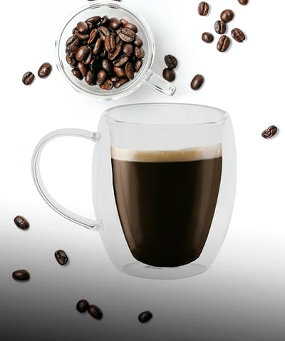 Taza de café promocional