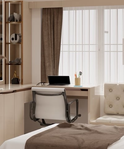 Study Table with Built in drawer for Keyboard & Mouse