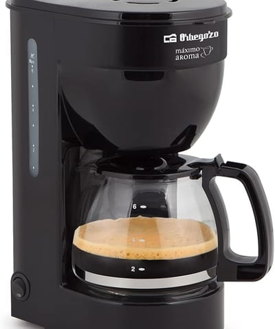 cafetera de filtro orbegozo cg 4014 cafetera de goteo