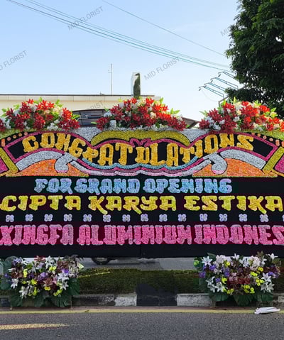 Papan bunga mid florist jambi