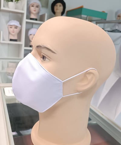 Mascarilla con ELASTICO A LA OREJA -RKM Confecciones