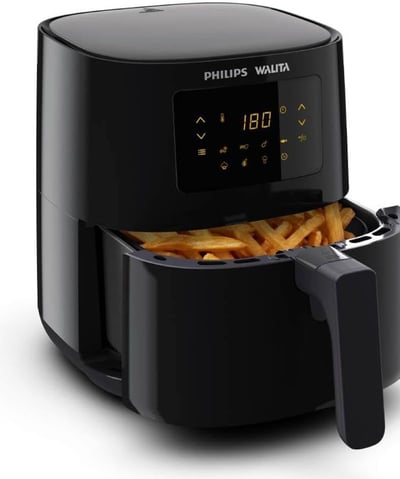 Philips Walita RI9252/91 Série 3000 - Fritadeira Airfryer Digital, 4.1L de capacidade, 127V, 1400W,