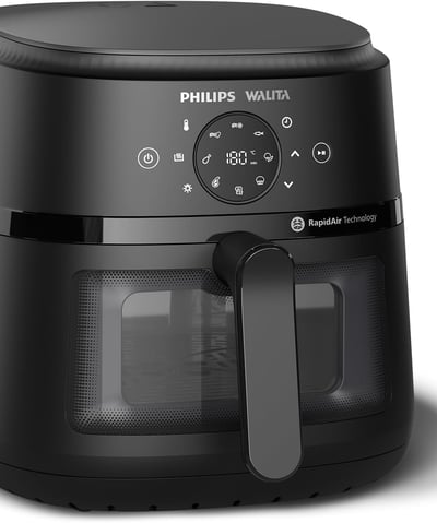 Fritadeira Airfryer Digital Série 2000 XL, Philips Walita, 6,2 litros, Tecnologia RapidAir, Preta, 2