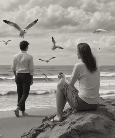 a man riding a skateboard down the side of a ramp
