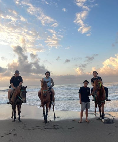 horse riding