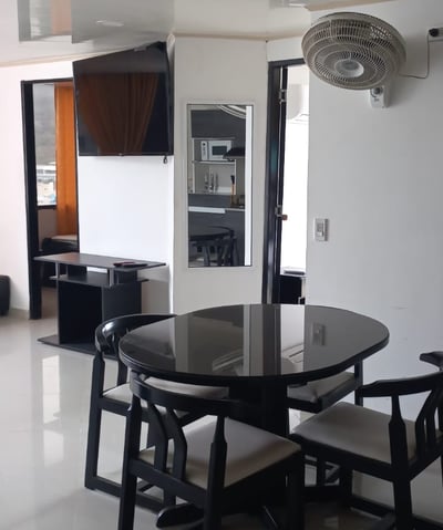 Alquiler de apartamento amoblado con vista al mar por días en El Rodadero, Santa Marta, Colombia