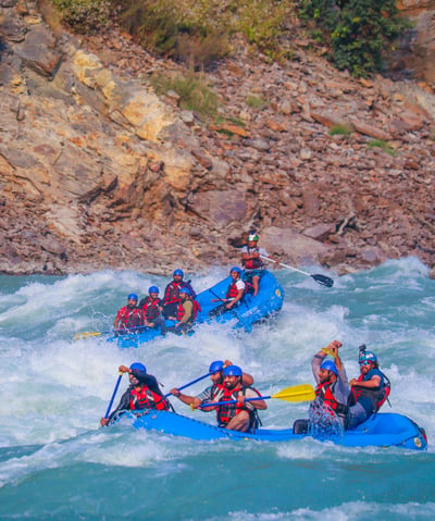 RAFTING IN RISHIKESH