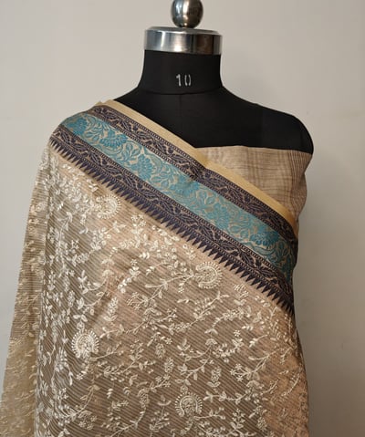 Embroidery saree 