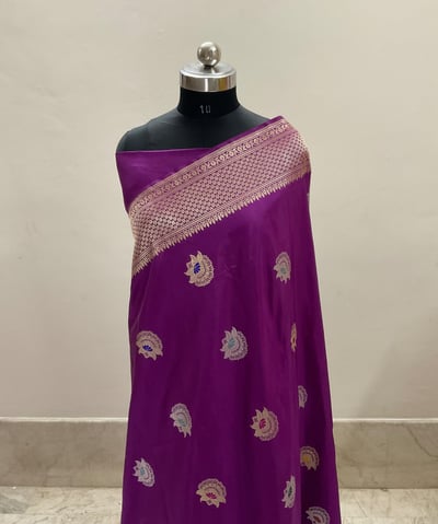 Pure katan Banarasi saree