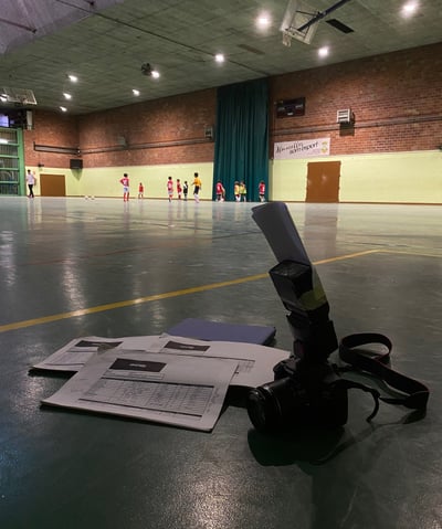 Fotografía deportiva para cromos