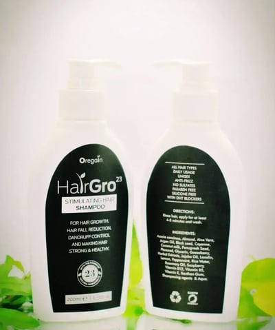 Oregain Stimulating Hair Shampoo for hair growth and nourishment