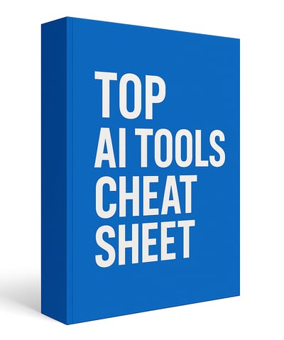 ai tools cheat sheet book