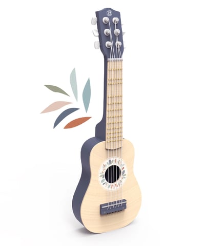 kids wooden guitar toy, eco friendly guitar, kids wooden instrument