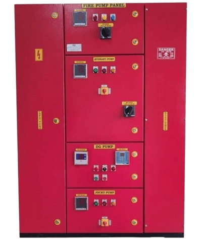 Fire-Pump-Control-Panel of SK Fire Protection Shown In This Image