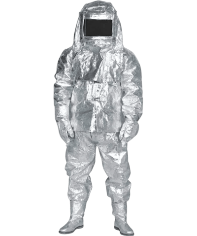 Fire Safety Suit of SK Fire Protection Shown In This Picture