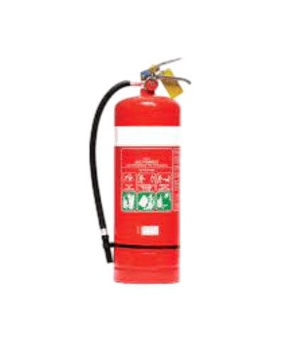 Clean Agent fire extinguisher of SK Fire Protection shown in this picture