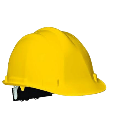 Yellow-Fire-Safety-Helmet of SK Fire Protection Shown In This Picture