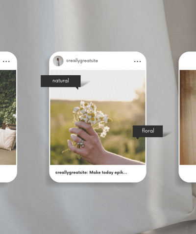 Mockup Instagram au design moderne, illustrant la gestion des réseaux sociaux