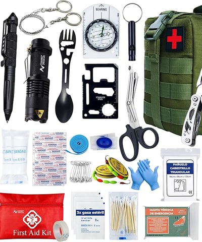 kit de supervivencia para mochila 72h kit de emergencia