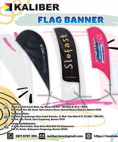 flag banner 3 meter