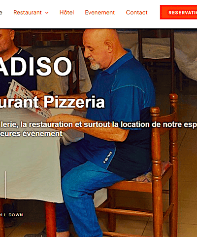 Exemple de site Web fait par NeoCodex
