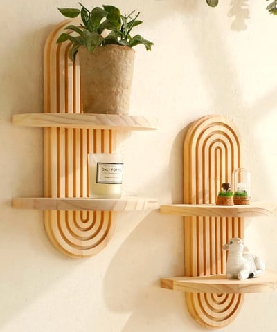 decorative wall shelves