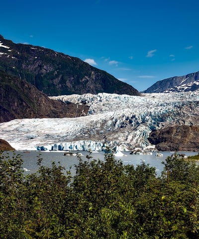 Mendenhall Glacier Juneau Alaska