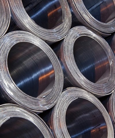 a bunch of lead rolls