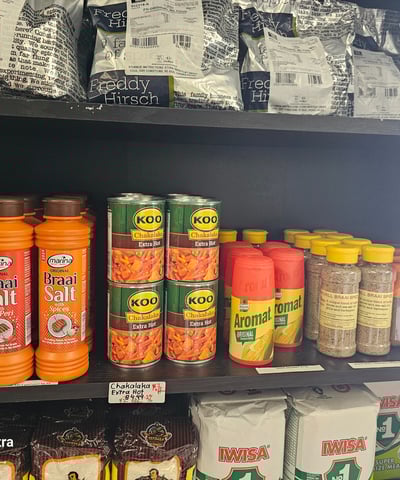 African store in Steinbach