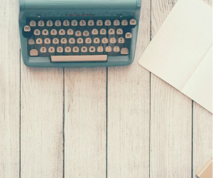 image of a typewriter - guides for christian living