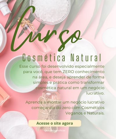 curso de cosmética natural