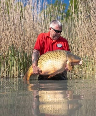 Karpių žuklė ir varžybos ilgio ežere su Renmar Baits Red Fish boiliais