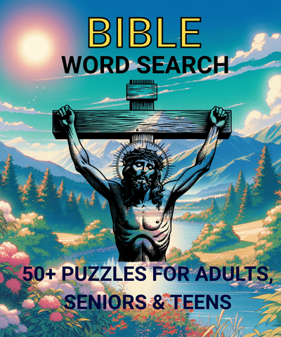 Bible word search puzzle book