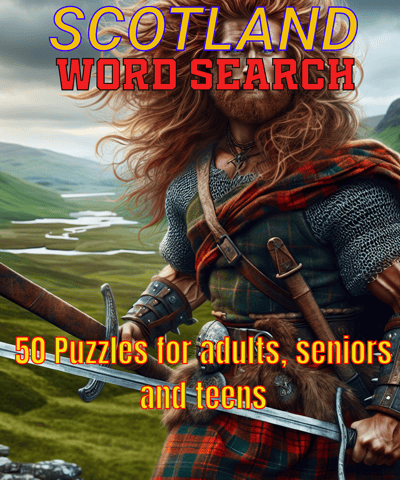 Scotland word search puzzle