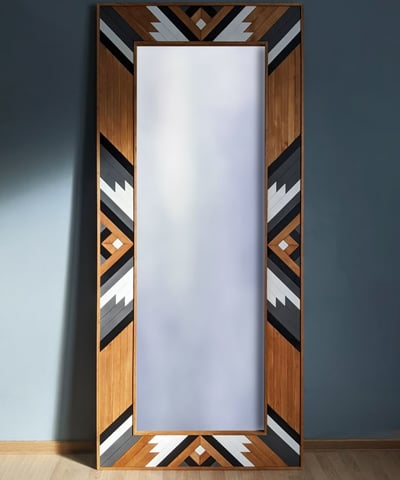 Specchio-legno-personalizzato-geometrico