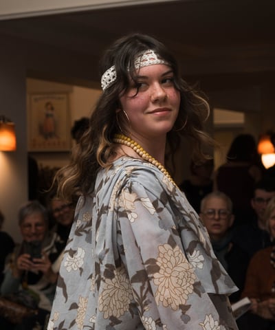 Photo d'un défilé de mode engagé