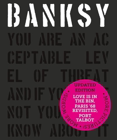 Livro dos trabalhos do artista Banksy