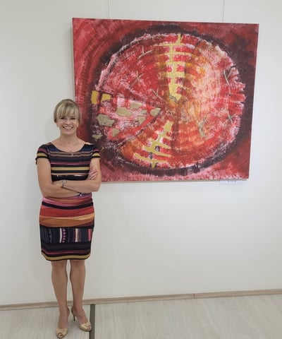 Earth section/ snapshot at the exhibition /2021