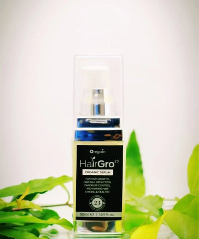 Hair Serum for shine and strength – Natural formula by Oregain