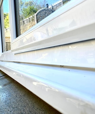 outdoor cleaning services Fife - clean window sill after image