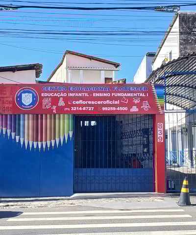Fachada do centro educacional florescer no cabula 6