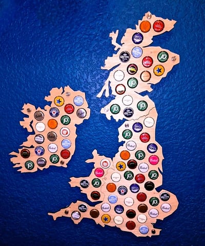 uk bottle cap holder